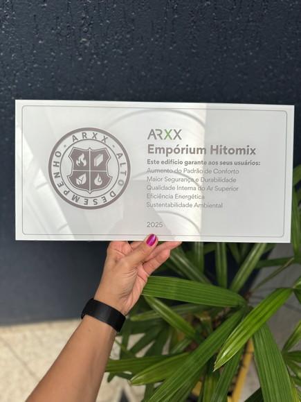Placa Comércio Acrilico Adesivo Frontal 40x20 Impressão Uv