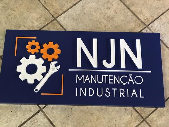 Placa de Comércio - Frente 100x60