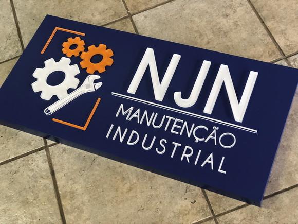 Placa de Comércio - Frente 100x60