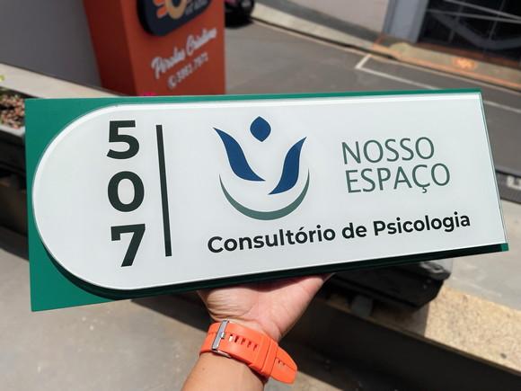 Placa de Comércio - Frente 41x16