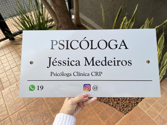 Placa de Comércio - Frente 50x25