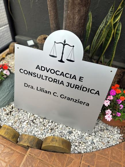 Placa de Comércio Acm + Adesivo Frontal