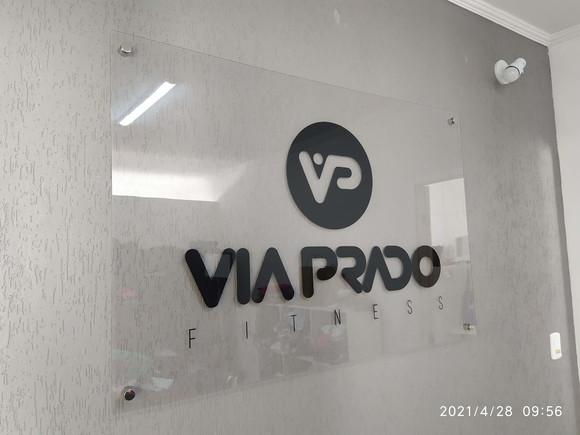 Placa de Comércio em Acrílico - Frente 150x90