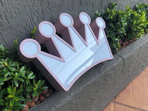 Placa de Comércio Luminosa - Frente 42x26
