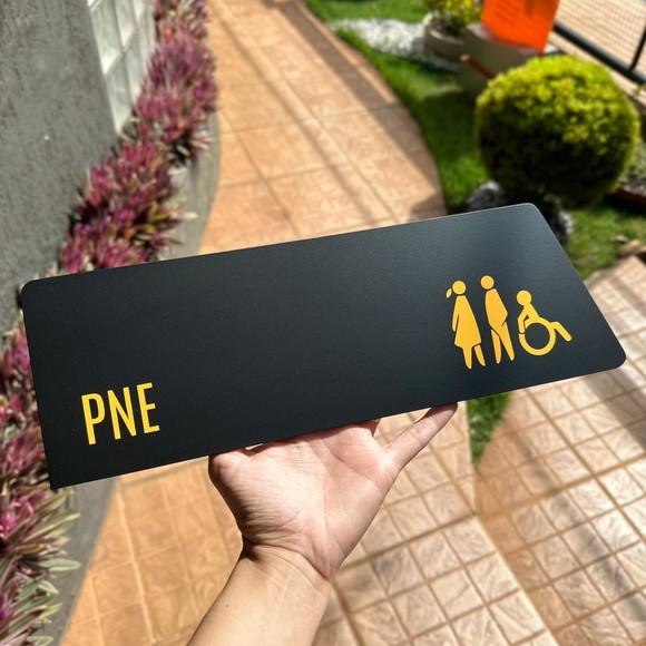 Placa de Identificação de Sala - Caulim 33x11,5
