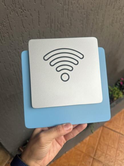 Placa de Identificação de Sala - Modelo Ágata
