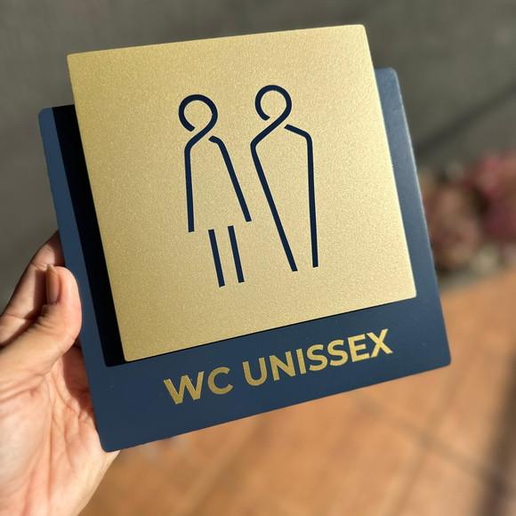Placa de Identificação de Sala - Modelo Ágata