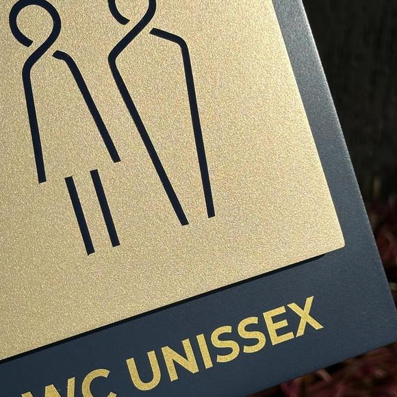 Placa de Identificação de Sala - Modelo Ágata
