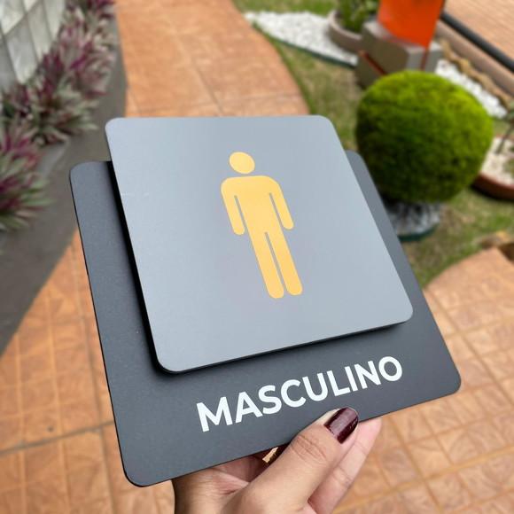 Placa de Identificação de Sala - Modelo Ágata