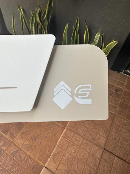 Placa de Identificação de Sala - Modelo Ametista