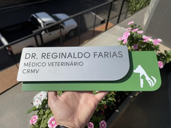 Placa de Identificação de Sala - Modelo Ametista