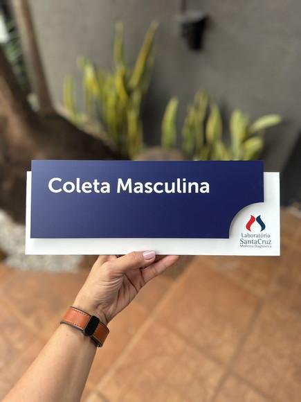 Placa de Identificação de Sala - Modelo Ardósia Acm