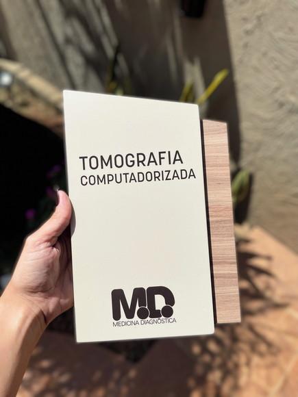 Placa de Identificação de Sala - Modelo Calcita mdf