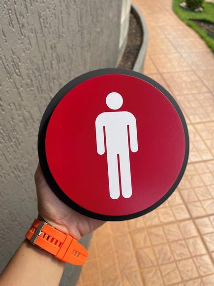 Placa de Identificação de Sala - Modelo Citrino