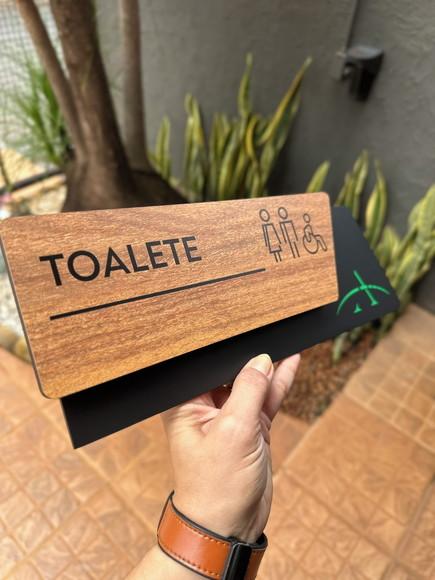 Placa de Identificação de Sala - Modelo Onix
