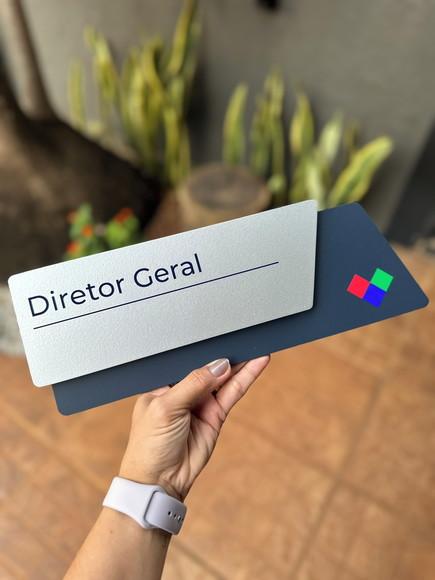 Placa de Identificação de Sala - Modelo Onix