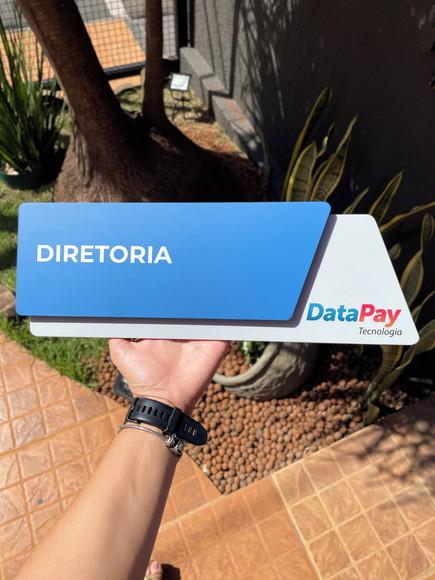 Placa de Identificação de Sala - Modelo Onix