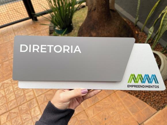 Placa de Identificação de Sala - Modelo Onix