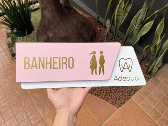 Placa de Identificação de Sala - Modelo Onix