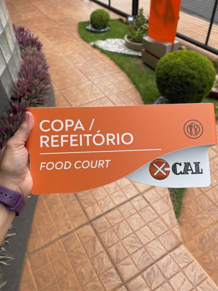 Placa de Identificação de Sala - Modelo Sodalita