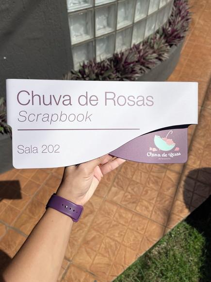Placa de Identificação de Sala - Modelo Sodalita