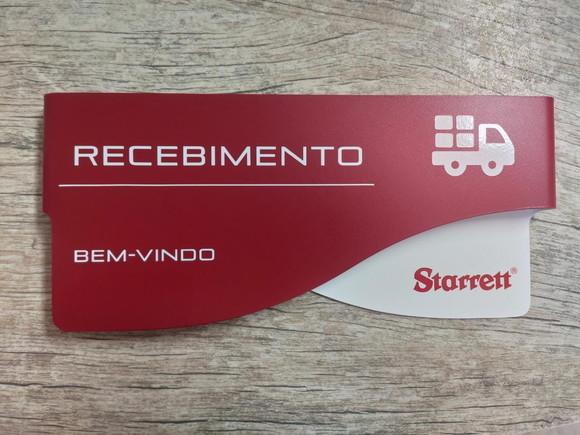 Placa de Identificação de Sala - Modelo Sodalita