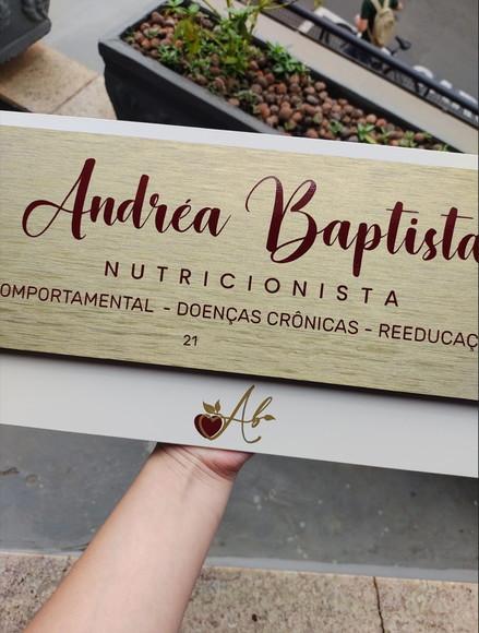 Placa de Identificação de Sala Modelo Topázio Acrílico 50x20