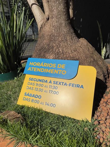 Placa de Identificação de Sala-modelo Ametista Personalizado