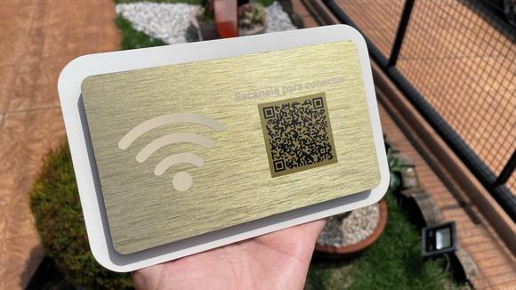 Placa de Identificação de Sala-modelo Quartzo Acrílico 20x13