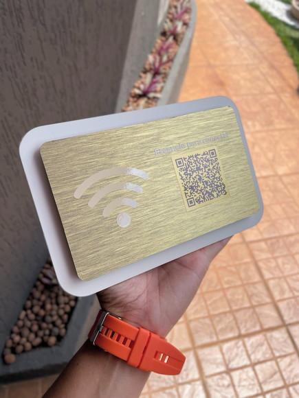 Placa de Identificação de Sala-modelo Quartzo Acrílico 20x13