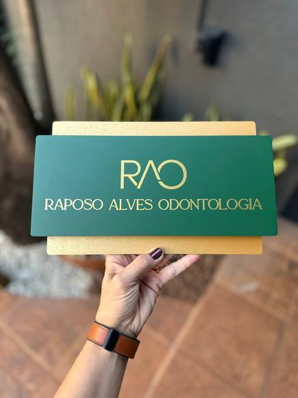 Placa de Identificação de Sala-modelo Topázio Acrílico 40x23