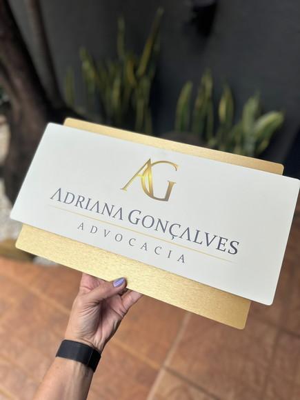 Placa de Identificação de Sala-modelo Topázio Acrílico 40x23