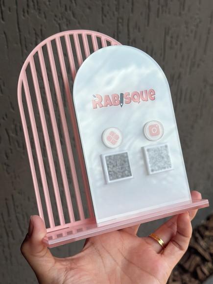 Placa de Pix - Personalizada - Rabisque