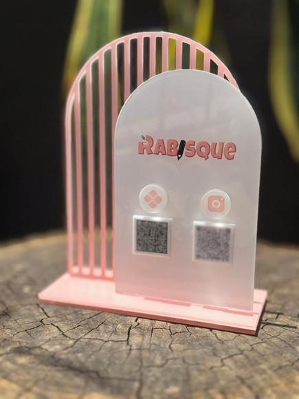 Placa de Pix - Personalizada - Rabisque