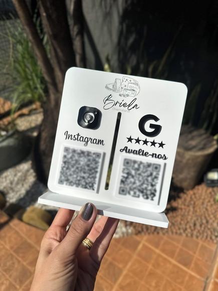 Placa de Pix - Personalizada 1 - Briela Charcutaria