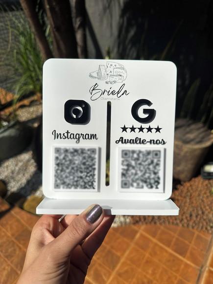 Placa de Pix - Personalizada 1 - Briela Charcutaria