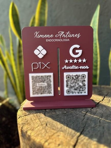 Placa de Pix - Personalizada 1 - Kimene Antunes