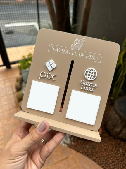 Placa de Pix - Personalizada 1 - Nathalia de Pina
