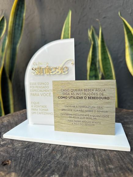 Placa de Pix - Personalizada 10 - Clinica Siniese