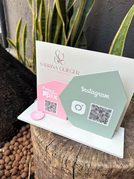 Placa de Pix - Personalizada 11 - Sabrina Guilger