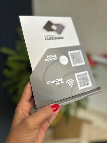 Placa de Pix - Personalizada 13 - Cartório Luiziâna