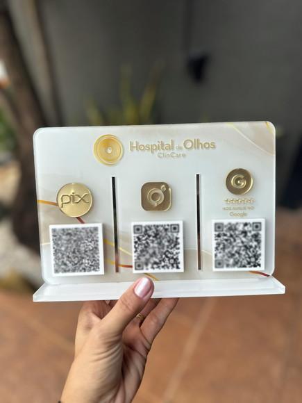 Placa de Pix - Personalizada 16 - Clincare