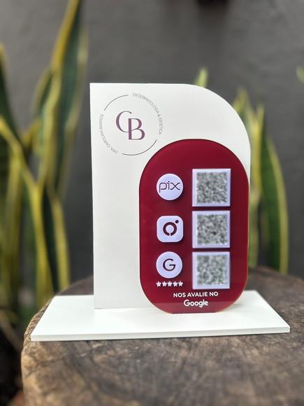 Placa de Pix - Personalizada 2 - Cb