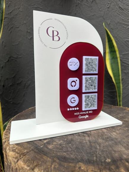 Placa de Pix - Personalizada 2 - Cb