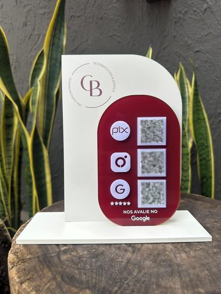 Placa de Pix - Personalizada 2 - Cb