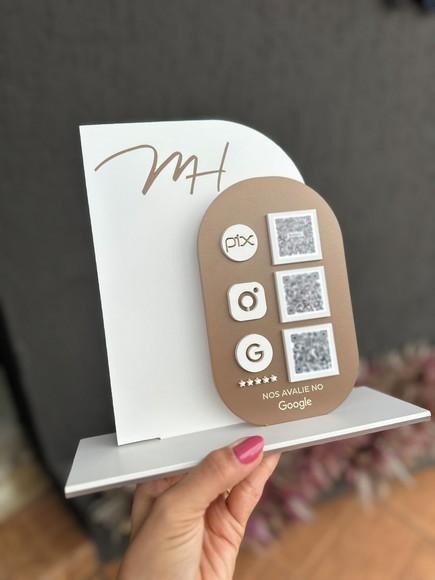 Placa de Pix - Personalizada 2 - Mh