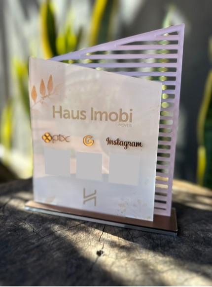 Placa de Pix - Personalizada 7 - Haus Imob