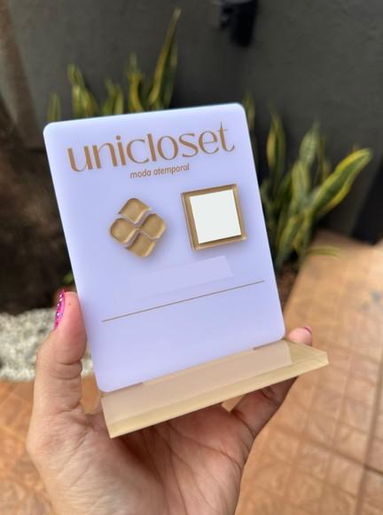 Placa de Pix - Personalizada 8 - Unicloset