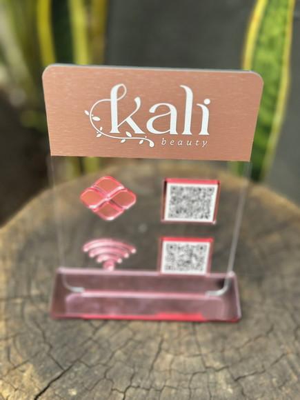 Placa de Pix - Personalizada 8 - Kali