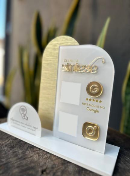 Placa de Pix - Personalizada 9 - Sintese